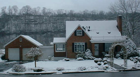Southfork in Early January Snow